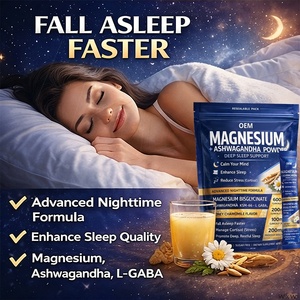 Fórmula Nocturna Avanzada, Polvo de Magnesio y Ashwagandha con KSM66, Favorece la Relajación y un Sueño Reparador - Product Image 3