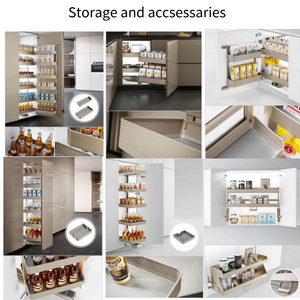 Cocina Modular <span class=keywords><strong>de</strong></span> Madera Maciza <span class=keywords><strong>de</strong></span> Estilo Americano Tradicional con Isla <span class=keywords><strong>de</strong></span> Lujo para Villa - Product Image 5