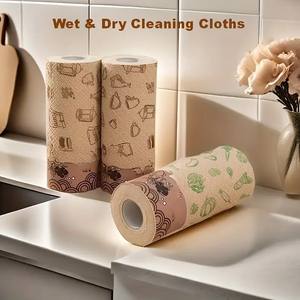 Offre Spéciale : Serviettes en Bambou Super Absorbantes 200 g/m², Chiffons de Cuisine Réutilisables en Microfibre Biologique, Économiques, Faible MOQ (100 pièces) - Product Image 3