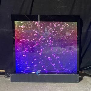 Columna de burbujas de agua acrílica, divisor de ambientes para decoración del hogar y hoteles, elemento acuático con luz LED cambiable. - Product Image 2