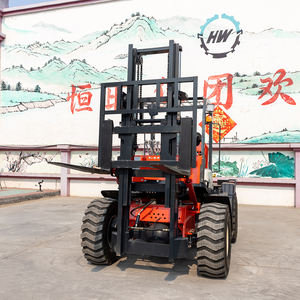 מחיר מפעל לשעבר מחיר 1 טון 2 טון 3.5 מלגזה כל השטח מלגזה להרים להרים גובה 3000 מ "מ למכירה - Product Image 1