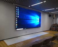 Pantalla LED de Alta Definición Fija para Interiores P2.5, para Salas de Conferencias y Uso en Ascensores, con Soporte de Animación