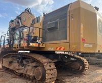 Pelle hydraulique minier Caterpillar 6015 d'occasion, moteur Cat d'origine, bon état, excavatrice minier Cat 6015 d'occasion