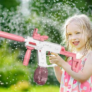 Ad alta pressione completamente automatico elettrico cecchino pistola ad acqua giocattolo Unisex ricaricabile Blaster in plastica per divertimento estivo - Product Image 6