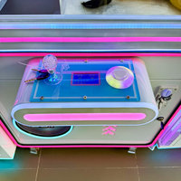 Machine à griffes professionnelle à monnayeur pour jouets métalliques, garantie 1 an, support anglais, design personnalisable pour centres de jeux