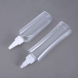 Botella de plástico de 100 ml con punta y tapa para permanente capilar, marca He Cheng, para envasar loción de permanente. - Product Image 2