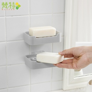 ที่วางสบู่พลาสติกคุณภาพสูงสำหรับตกแต่งห้องน้ำ พร้อมที่ระบายน้ำ - Product Image 4
