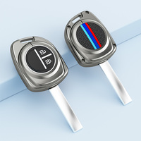 Coque de clé en Silicone en alliage de Zinc étui de couverture de clé de voiture protecteur de porte-clés sans clé adapté pour Suzuki Jimny Swift Sx4 accessoires de clé de voiture