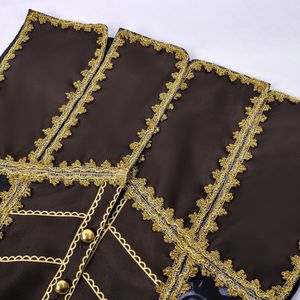 Disfraz Medieval de Tudor para Hombre, Traje Renacentista de la Reina Isabel, Ropa Tudor para Hombre Adulto, Traje Masculino del Siglo XVII con Capa - Product Image 4
