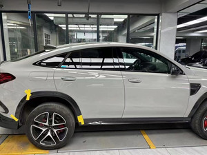 ชุดแต่งตัวถังคาร์บอนไฟเบอร์ใหม่สำหรับ Mercedes-Benz GLE Coupe รุ่น MSY สไตล์ ชุดสปอยเลอร์ดิฟฟิวเซอร์ลิปหน้า - Product Image 4