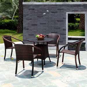 Outdoor <strong>Garden</strong> Furniture <strong>Rattan</strong> <strong>Tables</strong> Outdoor Coffee <strong>Table</strong> Set - Product Image 1