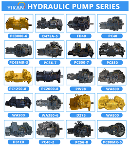 مجموعة مضخة هيدروليكية 708-1U-04112 لآلات البناء، مناسبة للحفارات والجرافات WB97S-5E0 وWB93R-5E0 وسلسلة مضخات WB97 - Product Image 4