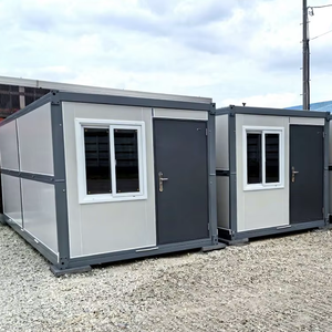 Unidad de Vivienda Móvil Prefabricada Modular con Estructura de Acero Galvanizado, Casa Contenedor Plegable con Panel Sándwich - Product Image 1