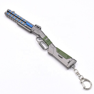 Offre Spéciale 16cm fusil de chasse modèle porte-clés de légendes <span class=keywords><strong>APEX</strong></span> personnalisé métal pistolet porte-clés Souvenir porte-clés pendentif pour la décoration - Product Image 2