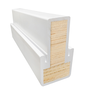 Hot bán PVC cửa sổ và cửa ra vào khung với T-Bar mullion tăng cường <span class=keywords><strong>lvl</strong></span> nhựa hồ sơ - Product Image 1