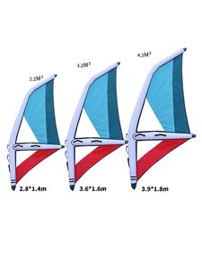 Vela Inflable Profesional, Vela de <span class=keywords><strong>Windsurf</strong></span> para Adultos, Vela de <span class=keywords><strong>Windsurf</strong></span> Oxford con 360 °   Ventana de Visualización para <span class=keywords><strong>Windsurf</strong></span> - Product Image 3