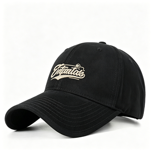 Hot Sale <b>Vintage</b> Grey Distressed Denim Durable Customizable Stitched Trendy Unisex Outdoor Sports Baseball <b>Cap</b> - Product Image 1