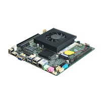 Carte mère Mini-ITX ELSKY QM8680 2026 économique avec processeur intégré Intel Core i3/i5/i7 de 4e génération, chipset HM86, PCI-E X16 pour ordinateur portable