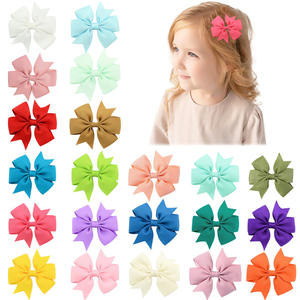 IFOND Barrettes à cheveux princesse colorées et unies, adaptées à un usage quotidien par les enfants de 3 à 10 ans - Product Image 1