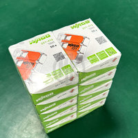 Pour WAGO 221-412 Connecteur de fil électrique Stock Bornes à anneau fil à fil Connecteur à sertir