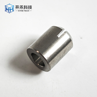 Écrou à fente en titane, insert fileté rond creux pour moto, Gr5 TC4, usiné CNC haute précision