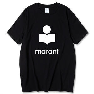 Pullover Casual da <span class=keywords><strong>uomo</strong></span> a maniche corte in cotone 100% stampato allentato stile Harajuku con motivo logo personalizzato - Product Image 1