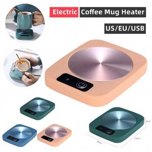 USB Electric <b>Heater</b> Cup Mug Warmer Coffee Mug Warmer <b>Heater</b> Warm Mat Constant Temperature Coaster for <b>Home</b> Office Gifts - Product Image 3