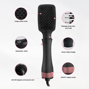 Sèche-cheveux brosse multifonction 5 en 1 pour salon, styler volumateur, sèche-cheveux brosse multifonction 5 en 1 - Product Image 5