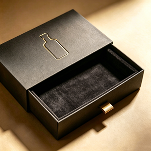 Custom Drawer Paper <b>Box</b> for Perfume,Rigid Gift Packaging with Sliding Design, Luxury Cardboard <b>Box</b> for Cosmetic & Fragrance - Product Image 3