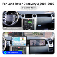 Pantalla Táctil Android Baoshang 13.1+12.3 para Land Rover Discovery 3 2004-2009, Reproductor de Video, Radio, GPS, Navegación, Conexión Plug & Play