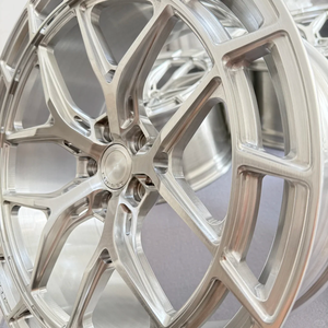 Jantes de <span class=keywords><strong>voiture</strong></span> forgées en aluminium 6061-T6 monobloc CD-542, finition argent brossé, multi-branches, roues forgées personnalisées - Product Image 6