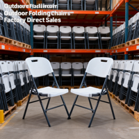 Chaise pliante en plastique blanc, pratique pour les fournisseurs d'événements