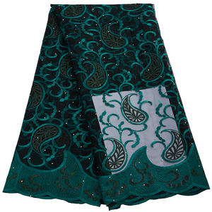 2813 africano abito da sposa bianco tessuto di pizzo da <span class=keywords><strong>donna</strong></span> ricamo africano pizzo francese per nigeriano vestito da <span class=keywords><strong>donna</strong></span> - Product Image 1