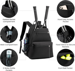 Échantillon gratuit, vente en gros, sac à bandoulière pour raquette de pickleball, sac de transport pour raquette de pickleball et de tennis pour les joueurs de pickleball et de tennis - Product Image 5