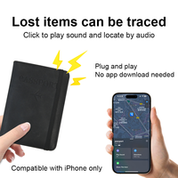 Portefeuille de Voyage en Cuir PU Anti-Perte Multi-Fonction avec Porte-Passeport et Verrouillage par Empreinte Digitale