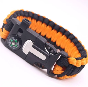 <span class=keywords><strong>Bracelet</strong></span> en <span class=keywords><strong>paracorde</strong></span> noir fait à la main avec boussole fonctionnelle et fermoir à sifflet, <span class=keywords><strong>bracelet</strong></span> de survie en <span class=keywords><strong>paracorde</strong></span> pour homme - Product Image 6