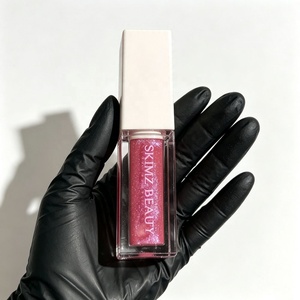 Private Label Liquid Vegan <b>Glitter</b> Lip Gloss High Shine Shimmer Holographic Custom Logo Makeup - Product Image 5