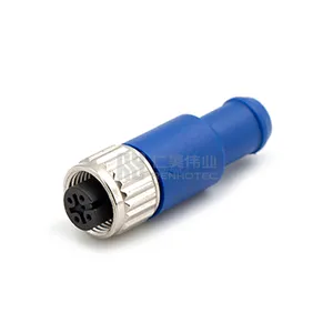 Factory Customization Waterproof 4 Pole 7/8"-16UNF Can Bus EuroFast Tee Connector for Backbone Cable