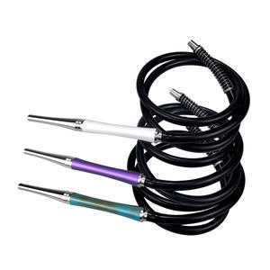 Petek Şekilli Geometrik Nargile Paslanmaz Çelik Nargile Cam Hazne Seti Hediye Kutulu Oyuk Nargile - Product Image 3