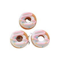 Diy donat lucu Resin pipih bahan Resin pengisi untuk dekorasi
