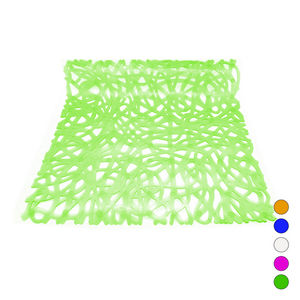 Alfombra de ducha antideslizante de 52x52 cm, color verde cristal, alfombra de baño antideslizante para la seguridad del baño - Product Image 1