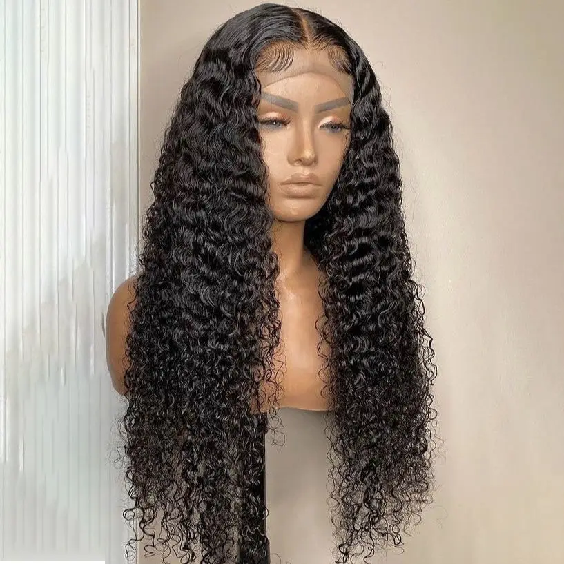 Jerry Curl Human Hair Wig Curly Wigs Human Hair Lace Front Glue Less Human Hair Wigs