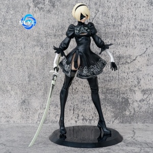 Nier Automata 2B figura de Anime modelo de chica <span class=keywords><strong>Robot</strong></span> de alta calidad coleccionable - Product Image 4