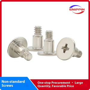 6 #-32*9 đầu mỏng Vít Đầu Phẳng mạ niken lõm 6-32 Ốc Vít Máy Mỹ Lớn Đầu phẳng bước vít - Product Image 3