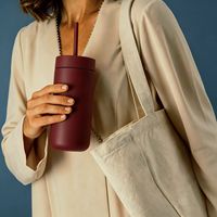 Mug isotherme en acier inoxydable à double paroi et à large ouverture, système 3-en-1 Storm, pour café et thé, 12oz 16oz, vente en gros personnalisée
