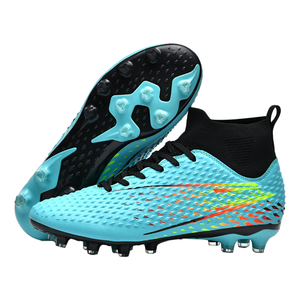 Huan Bo - Tacos de Fútbol Ligeros de Alta Calidad para Niños y Jóvenes, Estilos Listos para Usar, Tallas 35-45, Parte Superior de PU, Entresuela de TPU, Envío Inmediato - Product Image 2