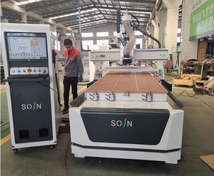 Đa Chức năng chế biến gỗ <span class=keywords><strong>CNC</strong></span> <span class=keywords><strong>Router</strong></span> máy cho gỗ khắc máy công cụ tự động cho ăn - Product Image 1