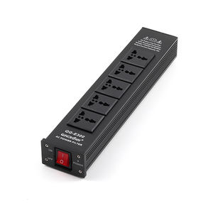 Conditionneur de puissance audio haute fidélité 10A 50-60KHz, filtre de puissance CA pour table, 5 prises, prises de courant Hi-Fi, QINCROWN - Product Image 3