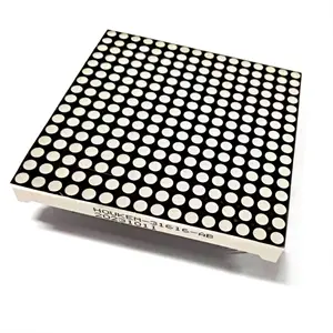 Màn hình LED ma trận 3mm 16x16 chấm siêu đỏ Houkem-31616-A/bsr (64.0x64.0x7,5mm) - Product Image 1