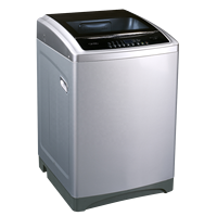 18kg Fully Automatic 500W 700 RPM Copper Motor Stainless Steel Two Water Inlet Tempered Glass Fuzzy Logic PCM Top Loading Washer